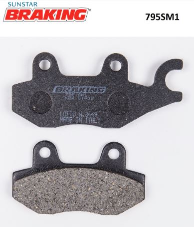 Braking 795SM1 Yarı Metalik Fren Balatası