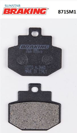 Braking 871SM1 Yarı Metalik Fren Balatası