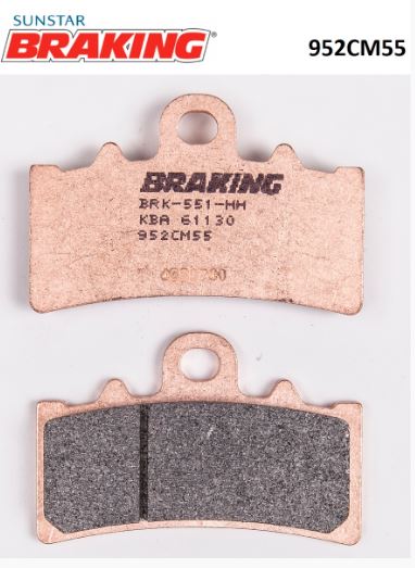 Braking 952CM55 Sinterli Fren Balatası
