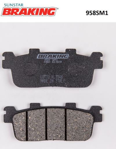Braking 958SM1 Yarı Metalik Fren Balatası