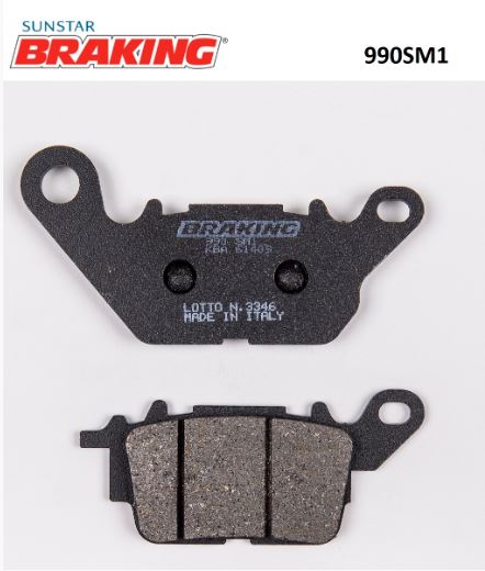 Braking 990SM1 Yarı Metalik Fren Balatası