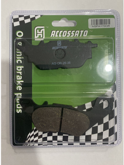 Accossato AGPA170OR Organik Fren Balatası